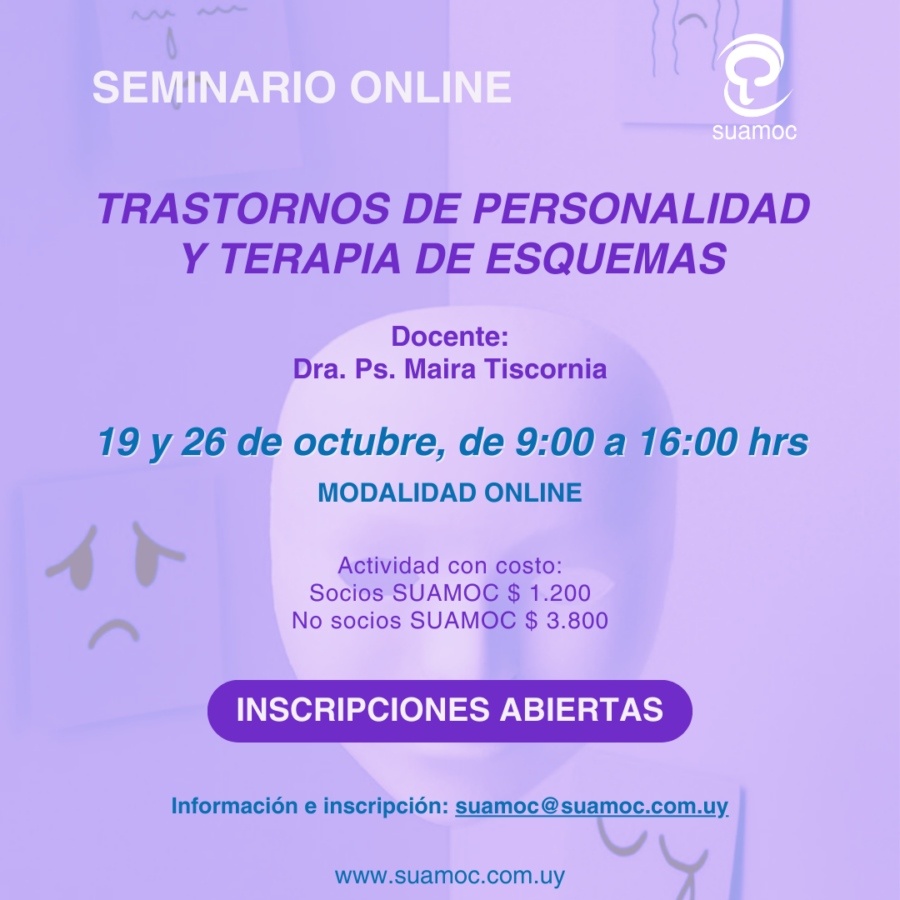 Seminario trastornos de la personalidad y terapia de esquemas